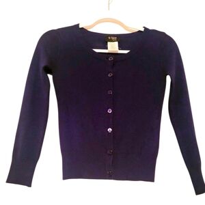 2 Hip Cardigan Sweater Women's Navy